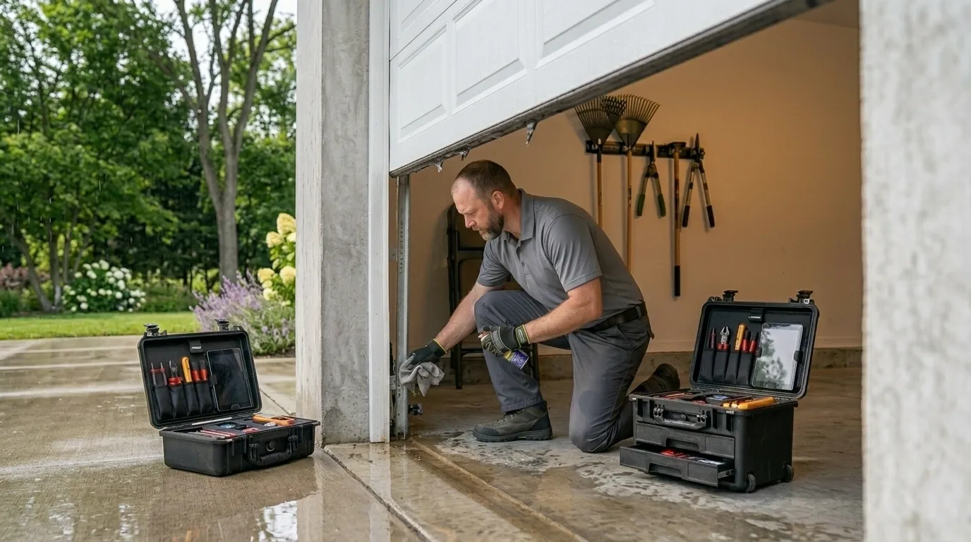 Garage Door Service for Lake Fenton's Early-'90s Stock in Fenton