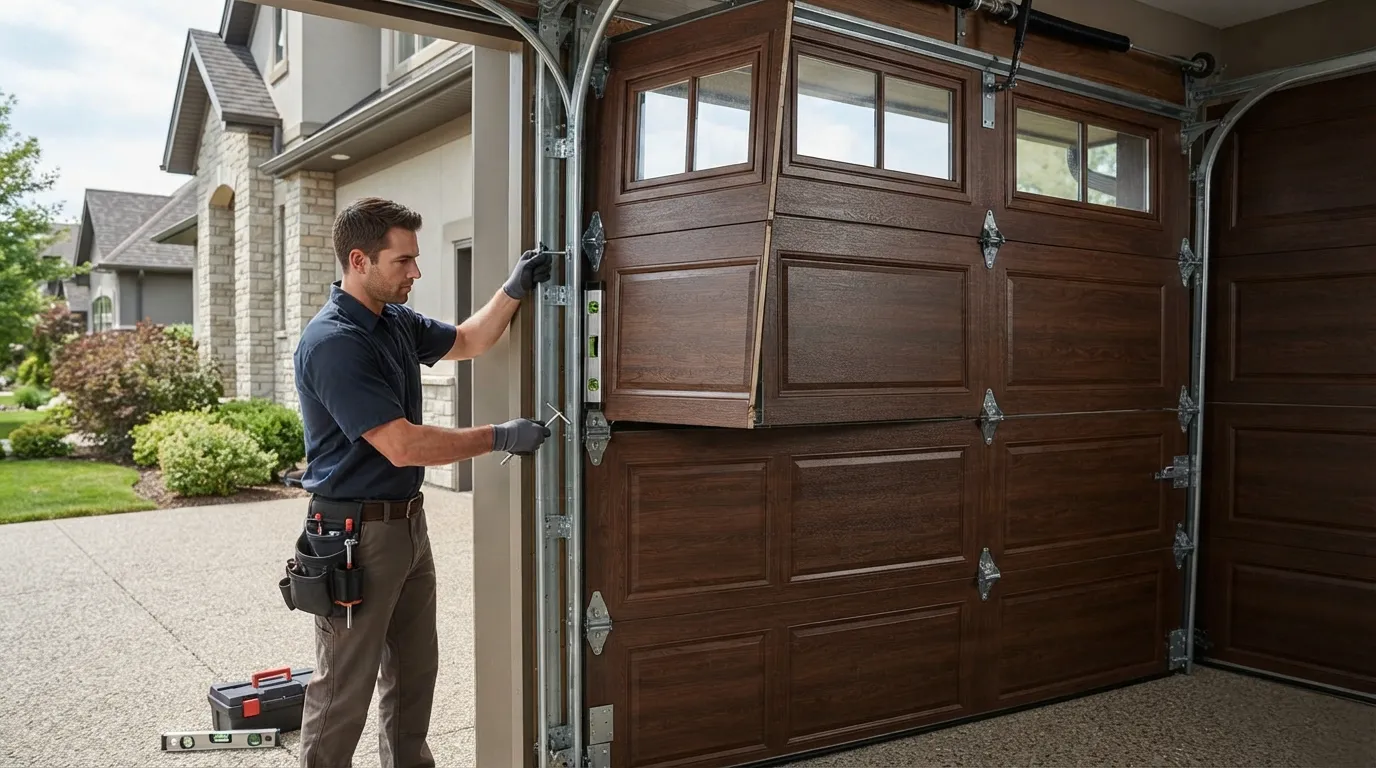 Panel Replacement for Howell's Newer Garage Doors in Fenton