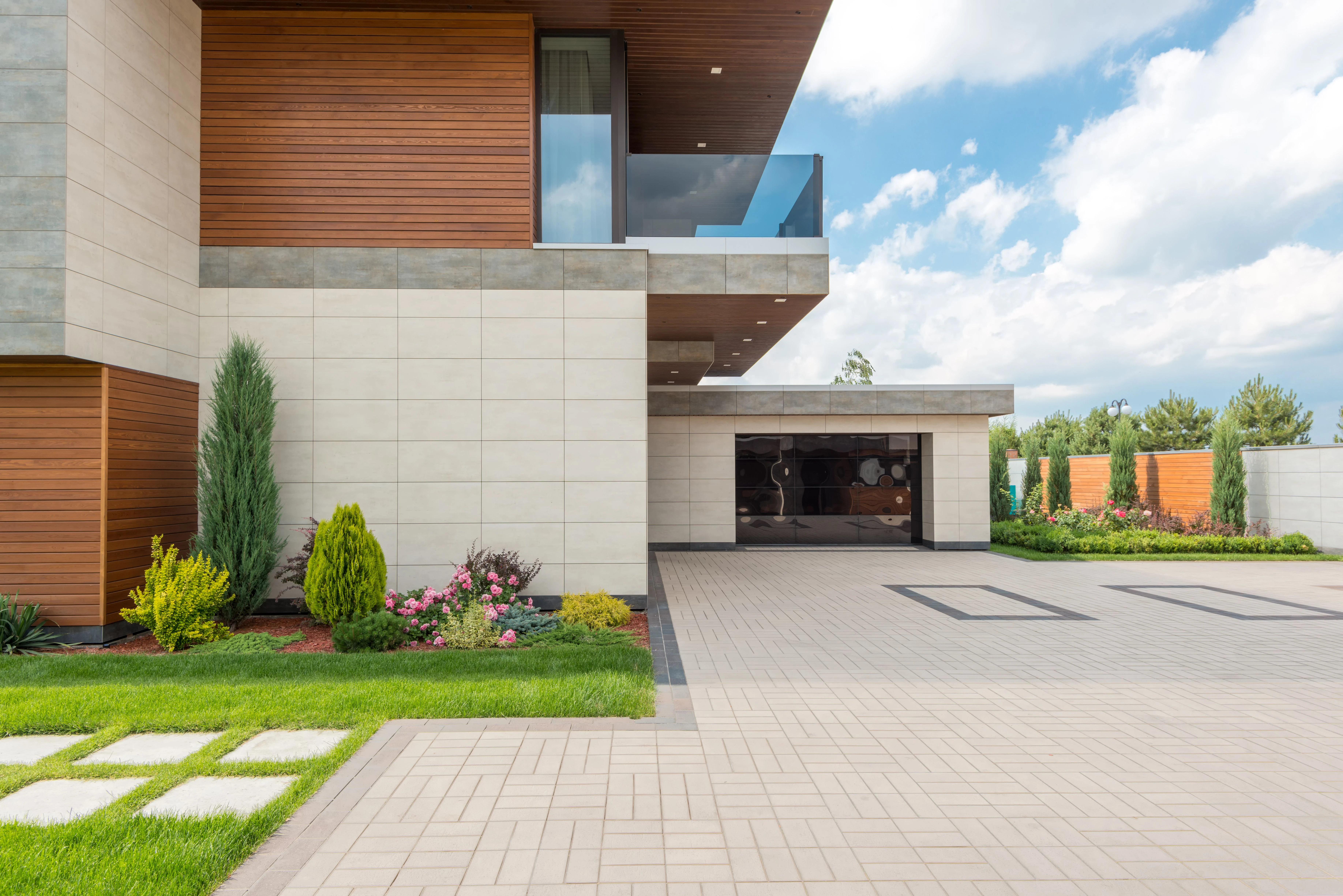 Residential garage door in Davison