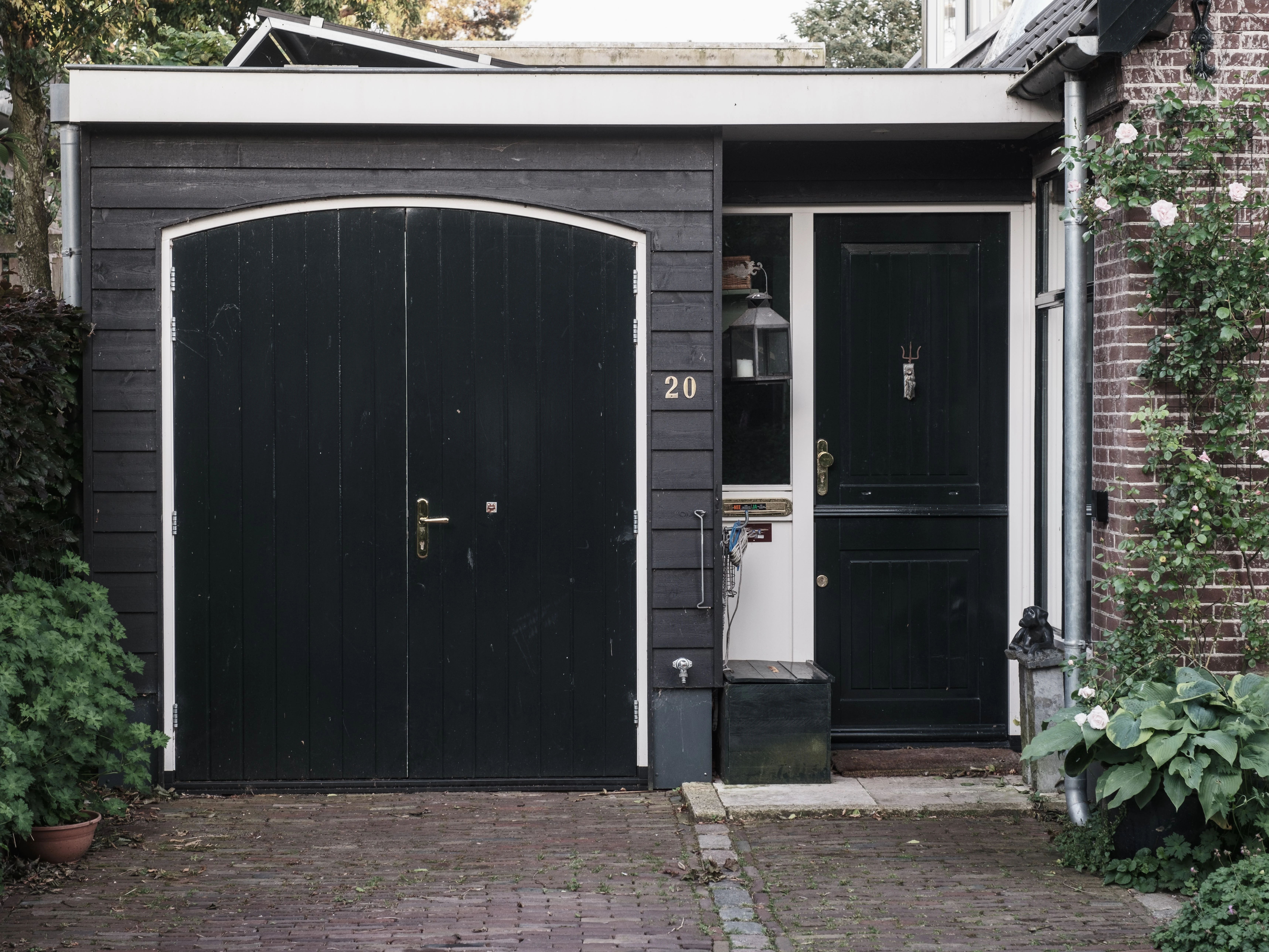 Residential garage door in Fenton